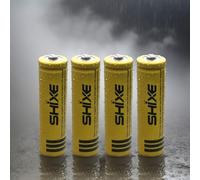 4pcs 3.7 Volt 3500mAh Rechargeable Battery for Headlamp, LED Flashlight, Solar Light, Camera,Small Fan,Electronic Devices etc
