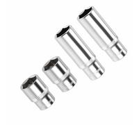 4Pcs 3/8 Inch Sockets, Drive Deep and Shallow Impact Socket for Car Repair