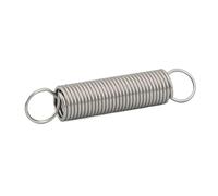 4Pcs 304 1.2 * 10/12*L .2mm Stainless Steel Dual Hook Small Tension Spring Outer Dia 10mm 12mm Length 40-100mm(50mm,10mm)