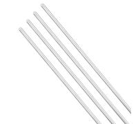 4Pcs 304 Stainless Steel Round Rods, 12mm-16mm Diameter, Perfect for DIY Crafts, Model Cars, Helicopters, and Airplanes(16mm)
