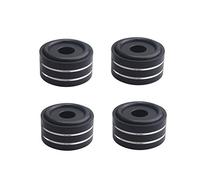 4PCS 30mm X 15mm Machined Full Aluminum Amplifier Feet PC Chassis Cabinet Isolation Stand Base Amplifier Feet Shock