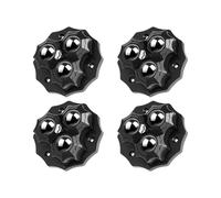4Pcs 360 Degree Rotation Sticky Pulley Adhesive Casters Wheel Universals Appliance Rollers Small Appliance Sliders Adhesive Casters Wheel Easily Install Furniture Universals Rotation