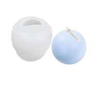 4PCS 3D Pear Candle Silicone Mould Scented Casting Mold Handmade Soap Making Wax DIY Handcraft Home Art Decoration for Home Decor(White01)