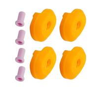 4Pcs 3D Printer Feed Throat Protector Inlet Ceramic Adapter Replacement for X1C P1P P1S 3D Printer Ceramic Adapter