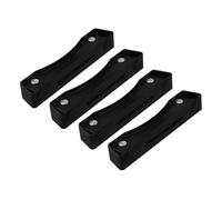 4pcs 3D Printer Filament Holder for PLA, ABS, TPU, Wood - Plastic Spool Bracket with Non-Slip Base and Smooth Rotation Bearings - 170 x 80 x 30 mm