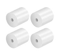 4pcs 3D Printer High Temperature White Silicone Spacer Hot Bed Leveling Column for / Cr10s Ender-3 18mm Hot Bed Leveling Column