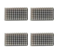 4PCS 3D Printer Silicone Nozzle Brush Wiper for QIDI 4 Plus, Hotend Nozzle Brush Replacement Kit Cleaner Tool of 3D Printer Parts Accessories, for Cleaning Extruded Filaments, Easy to Install