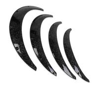 4PCS 4.5 Inch Car Flexible Mudguards Splash Mud Flaps Fender Flares Extra Wide Body Wheel Arches Car Wheel Arch Guard
