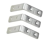 4pcs 4-Holes Marine Boat Stainless Steel Corner Brace Joint Structural Right Angled Bracket Hinge//545(S)