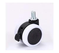 4Pcs 40mm/1.5 Inch Universal Mute Chair Wheel Furniture Wheels Caster Swivel Castor Replace Heavy Duty Rollers Castors Casters(With Brake)