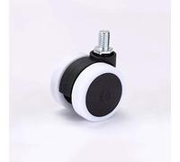 4Pcs 40mm/1.5 Inch Universal Mute Chair Wheel Furniture Wheels Caster Swivel Castor Replace Heavy Duty Rollers Castors Casters(Without Brake)
