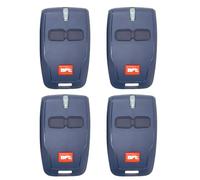 4PCS 433MHz for BFT Garage Door Remote, Universal Garage Door Opener Remote, Compatible with BFT Mitto 2 Gate Opener, 2-Channel Key Fob with Key Ring