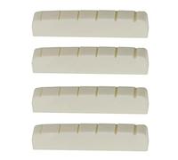 4pcs 43mm Beige Buffalo Bone Nut For Les Paul SG ES Electric Guitar Replacement Parts