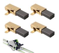 4Pcs 491704 492014 Carbon Brush Replacement Compatible with Fest-OOL TS55 TS75 AP55EB AP65EB AT55E AT65EB High-Performance Electric Motor Brushes for Power Tools 6.3x10x17.5mm 5.8x7.8x16mm