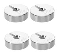 4pcs 4g Slotted Metal Lab Weight for School Physics Experiments