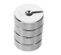 4pcs 4g Slotted Metal Mass Disc for Physics Experiments