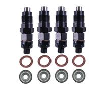 4PCS 4M40 4M40T Diesel Fuel Injectors Nozzle ME201844 Injector Compatible with Mitsubishi Delica Spacegear Pajero Triton 2.8L
