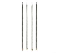4Pcs 5.6M/18.4FT for GP Telescopic Antenna, for Amateur Radio Users DIY Shortwave Antenna for Yagi Antenna