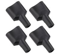 4PCS 50A Connector Cable Jacket Black Waterproof Dust Cover for Power Connectors for caravan Solar RV Wiring Protection