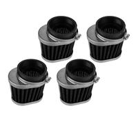 4pcs 54mm Carburetor Air Filter Pod Fit for Honda CB650 CB750C CB900F for Kawasaki GPZ750 KZ1000J Suzuki for Yamaha XJR1200 Black Comprehensive