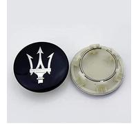 4Pcs 55mm Car Hub Centre Caps, for Maserati Levante Quattroporte Ghibli Granturismo Wheel Waterproof Wear Anti Rust Rims Covers, Auto Decoration Accessories