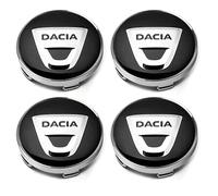 4pcs 56MM Car Hub Centre Caps for Dacia Duster, Auto Logo Wheel Center Cover Sunscreen Waterproof Styling Accessories