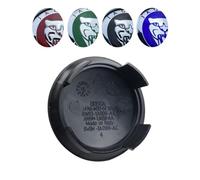 4Pcs 58mm Car Wheel Center Hub Caps Badge Emblem Decal Wheel Cover For XEL F-TYPE XF XJL XK XE XJ XJS(Black)