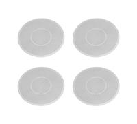 4PCS 58mm Stainless Steel Coffee Puck Screen, Reusable Portafilter Filter Mesh Plate, Round Coffee Filter Screen with Secondary Water Distribution for Espresso Machines