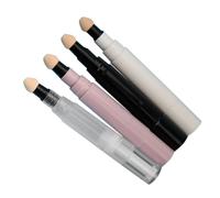 4pcs 5ml Refillable Blusher Storage Pens for Travel Makeup | PP and PC Build, Leak Resistant Pocket Size, Easy Twist Use, for Beginners on Trips