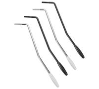 4pcs 5mm Thread Tremolo Arm for Electric Guitar Bridge Black | Metal Plastic Build, User-friendly Handling, Quick Swaps, Fits Tremolo System and Bridge Hardware