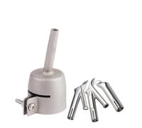 4pcs 5mm Welding Tip Nozzles, Standard Welder Tip,Round Speed Welding Nozzle,Triangle Speed Welding Nozzle,Tacking Nozzle For Vinyl PVC Plastic Hot Air Gun