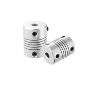 4Pcs 5x8 5x10 4/5/6/7/8/10mm Motor Jaw Shaft Coupler 5mm to 8mm Flexible Coupling Shaft OD 20x25mm(5X6.35)