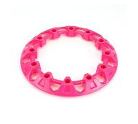 4pcs 6-inch ATV Wheel Trim Hub Protection Decor Rim Cap Universal Vehicle All Terrain Wheel Plastic Cover Fit To 6 Inch Wheels (Color : Pink)