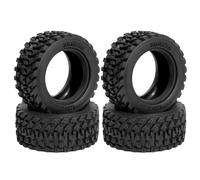 4Pcs 60D 58Mm 1/10 Scale Rubber Tire Wheel Tyres for RC On-Road Drift Touring Ca
