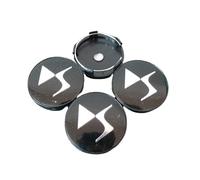 4PCS 60mm Car Hub Centre Caps applicable to DS DS3 DS5 DS6, Waterproof Wheel Center Covers, Rim Hub Stickers Accessories