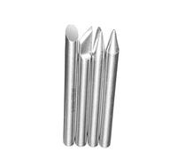 4pcs 60W Electronic Soldering Iron Tips Head Replaceable 5mm Shank Diameter Solder Welding Repair Tool Kits ZRONG