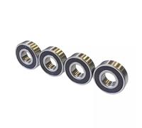 4pcs 6202RS Rubber Sealed Bearings - 15mm ID x 35mm OD x 11mm Width