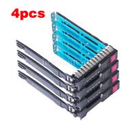 4Pcs 651687-001 2.5'' SFF SAS SATA HDD Tray Caddy for HP G8 Gen8 DL380p G9