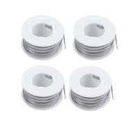 4pcs 7.5M 24.6Ft 0.2X3mm Nichrome Flat Heater Wire for Heating Elements