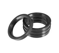 4pcs 70.1-54.1 70.1-56.1 70.1-56.6 70.1-66.1 70.1-66.6 Universal Car Wheel Hub Centric Rings Wheel Bore Center ABS Adapter Wheel Spacer(70.1mm to 54.1mm)