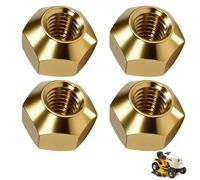 4pcs 712-3050 Lug Nut Replacement for CUB Cadet 7/16-14 Z Force RZT LGT SLT SLTX GT GSE LT LX GS GSX, 912-3050 01001966 Lawn Mowers Lug Nut Fit for Murray Troy-Bilt Craftsman MTD