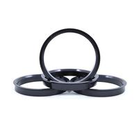 4pcs 72.6-54.1 56.1 56.6 57.1 58.1 59.6 60.1 63.4 64.1 65.1 66.6 67.1 70.3 71.1mm Universal Car Wheel Hub Centric Rings Rims Spacers(72.6-63.4mm-4pcs)