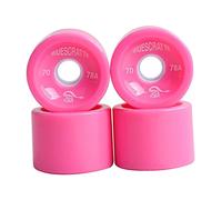 4pcs 78A PU Skateboard Wheels 70mm x 51mm for Street Park Rough Ground Longboard Electric Skateboard