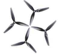 4PCS 7X4X3 7040 7inch Tri Propeller Light Grey 2CW 2CCW Poly Carbonate Propellers Compatible With FPV RC Drone(2pairs)