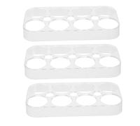 4pcs 8-slot Pp Egg Storage Box for Refrigerator and Kitchen | Detachable Design, Universal Fit, Compact Layout, Organizer Tray for Storage on Countertop