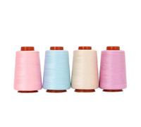 4pcs 800-Yard Small Pagoda 402 Sewing Machine Polyester Denim Thread For Home And Hand(F)