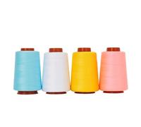 4pcs 800-Yard Small Pagoda 402 Sewing Machine Polyester Denim Thread For Home And Hand(G)