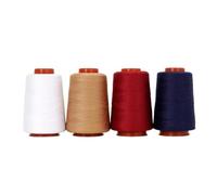 4pcs 800-Yard Small Pagoda 402 Sewing Machine Polyester Denim Thread For Home And Hand(H)