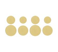 4pcs/8pcs Round Cake Bases Cupcake Baking and Transport Tray Food Grade Circular Cardboard for Decorating Dessert Reusable Cake Boards