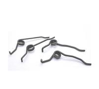 4PCS 90/165 Degree Door Lock Latch Return Springs Torsion Retracting Interior Lock Body Repair Accessory(165 Degrees,RIGHT AND LEFT_2.5MM)